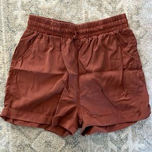 Universal thread burnt orange high waist shorts.